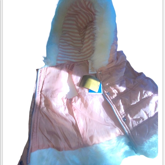 Toddler girl hoodie jacket vest - Picture 2 of 5